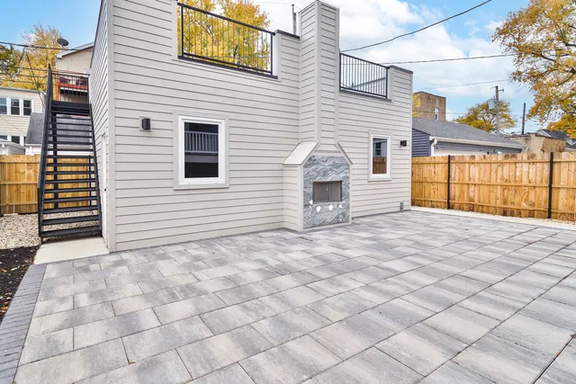 a view of hallway with windows