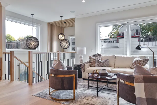 a view of a living room