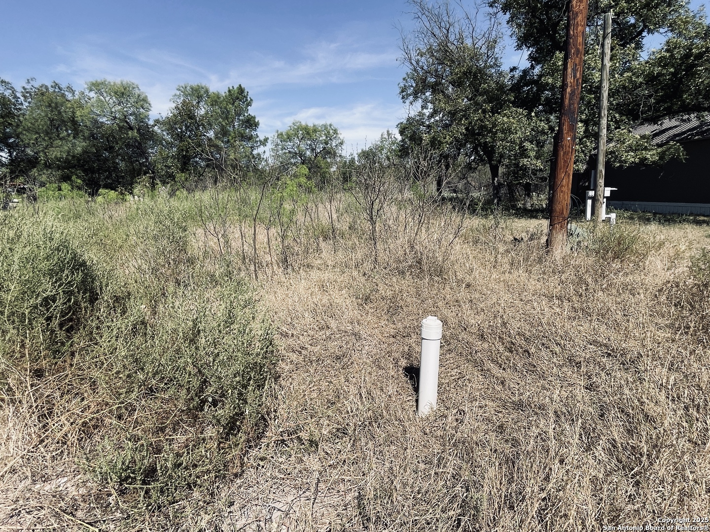 402 North Llano Street Junction, TX 76849 - Photo 7 of 8 a backyard of a house with lots of green space