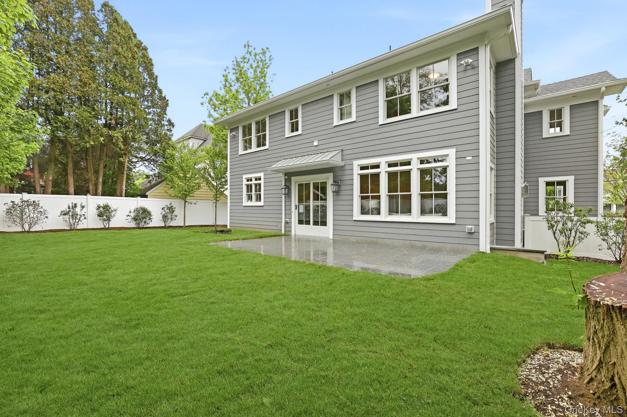 227 Central Avenue Rye, NY 10580 - Photo 37 of 42 Level Yard, New Sod, New Landscaping, Fenced-In, Patio