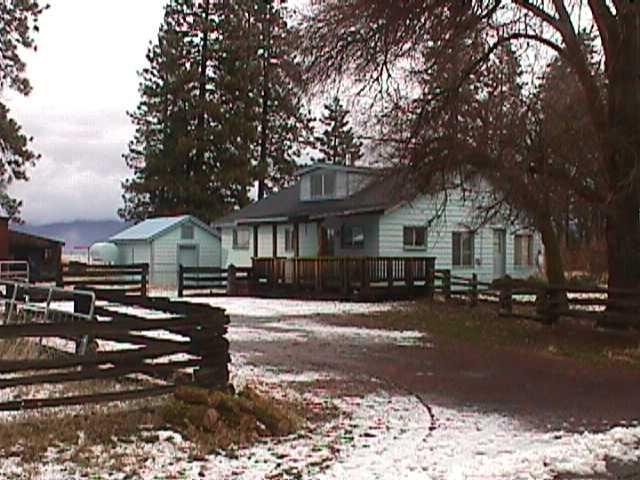 front of property