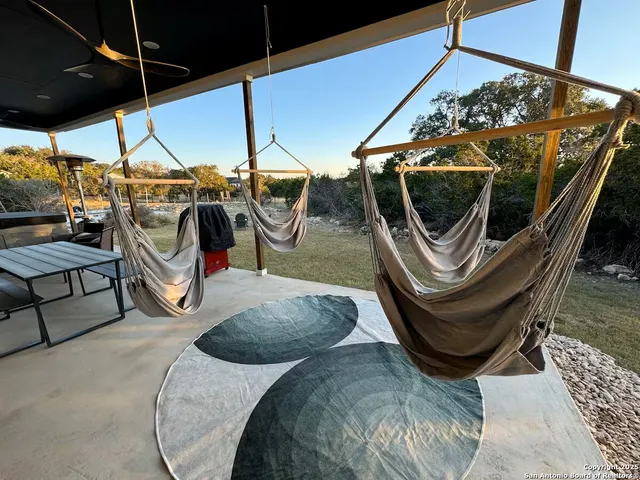 a view of a house with patio