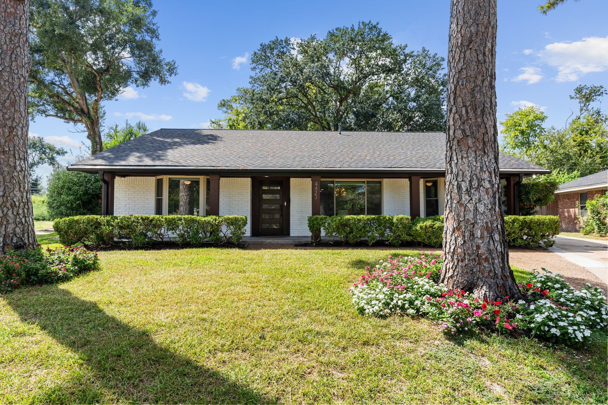 Timeless ranch style home in Shepherd Park Plaza. This renovated home offers a new roof, double paned windows, all new electrical wiring, PEX plumbing, PVC drain lines and interior finishes that are modern yet timeless.