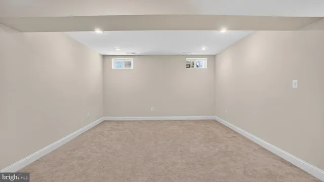 a view of a room with chairs