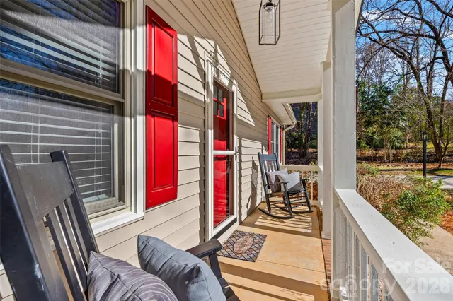 a view of balcony and patio