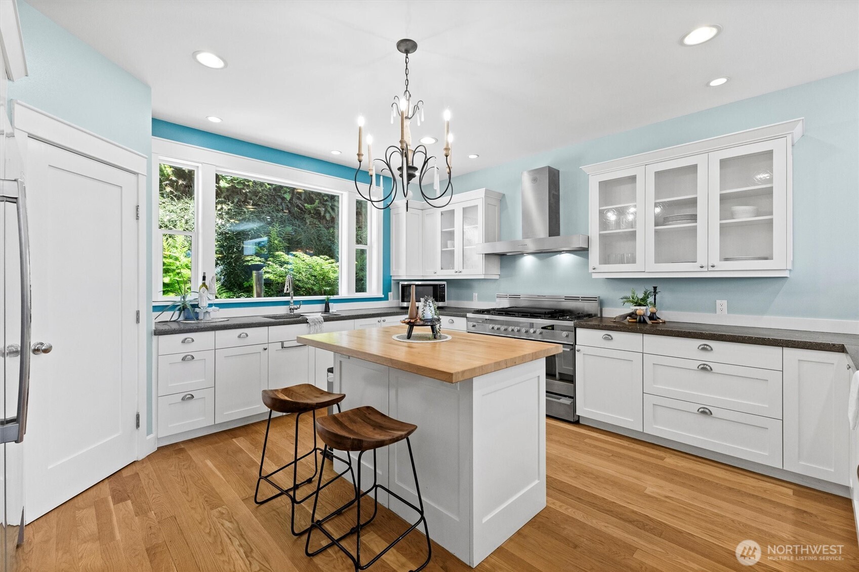 89 Grand View Lane Bellingham, WA 98229 - Photo 11 of 40 a kitchen with a stove a sink and cabinets