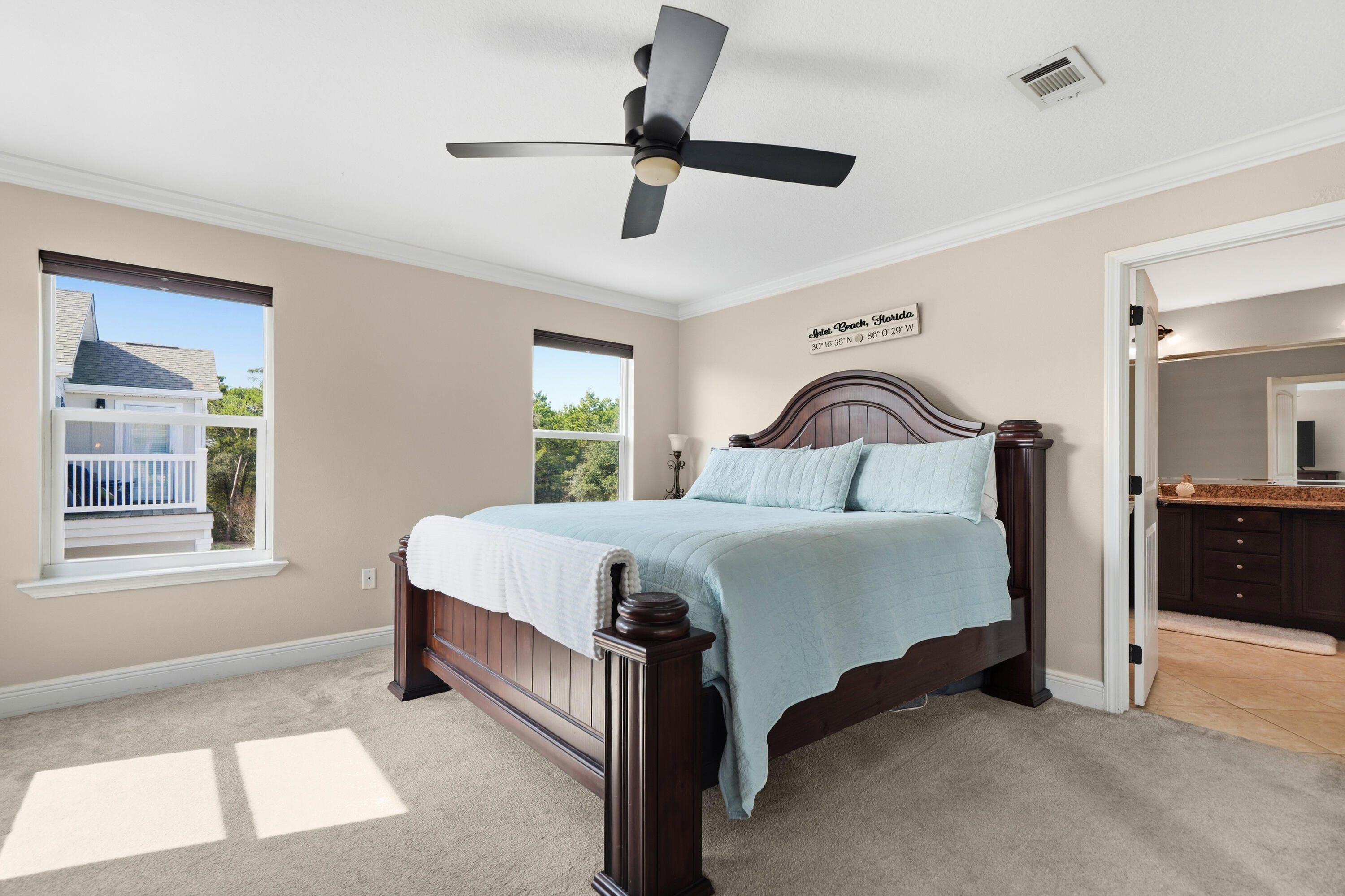 135 Grayling Way Inlet Beach, FL 32461 - Photo 3 of 61 a bedroom with a bed next to a window