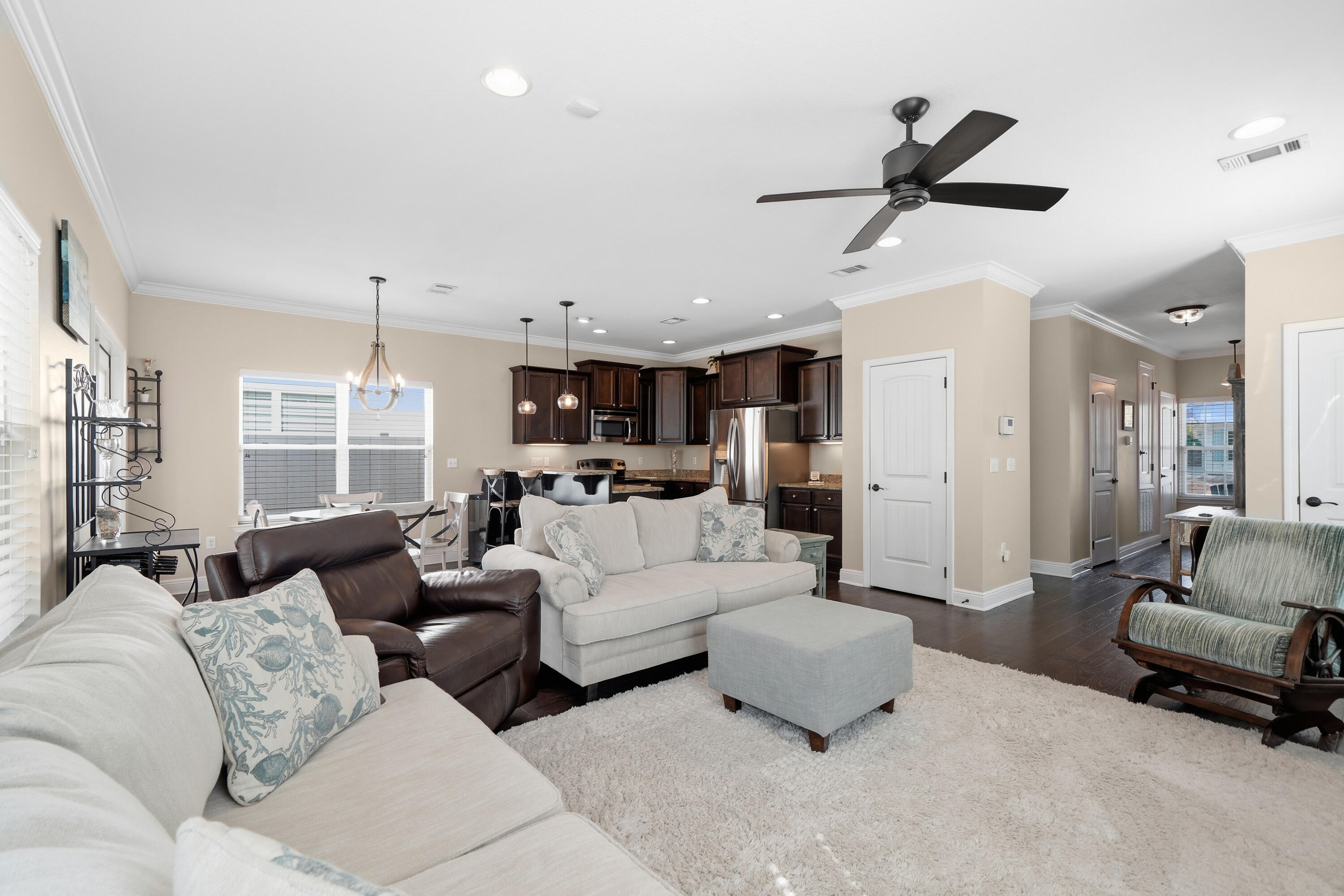 135 Grayling Way Inlet Beach, FL 32461 - Photo 33 of 61 a living room with furniture and a large window