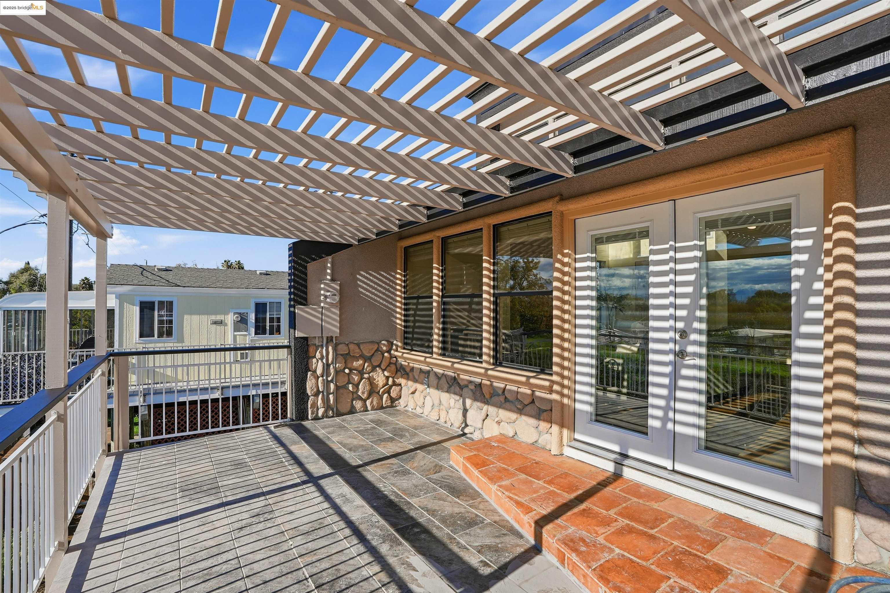 2796 Taylor Road Bethel Island, CA 94511 - Photo 48 of 49 Wooden terrace featuring french doors