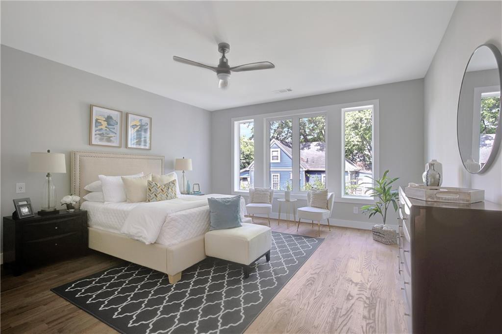458 Connally Street Southeast Atlanta, GA 30312 - Photo 20 of 51 a living room with furniture and a large window