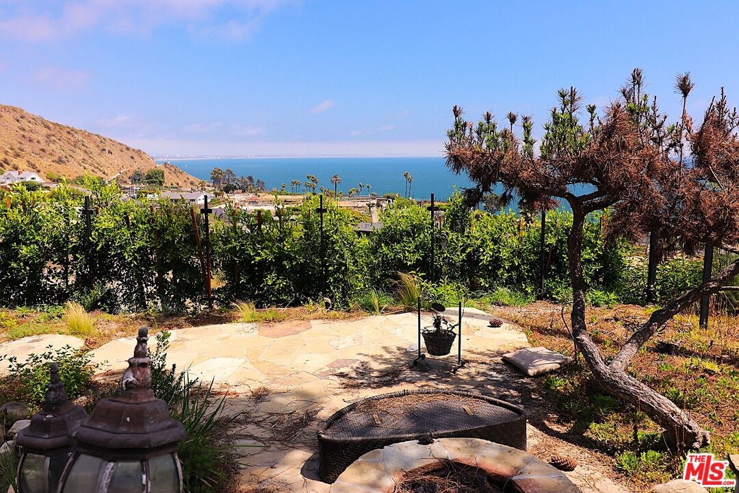 20434 Seaboard Road Malibu, CA 90265 - Photo 27 of 37 a view of a yard with a tree