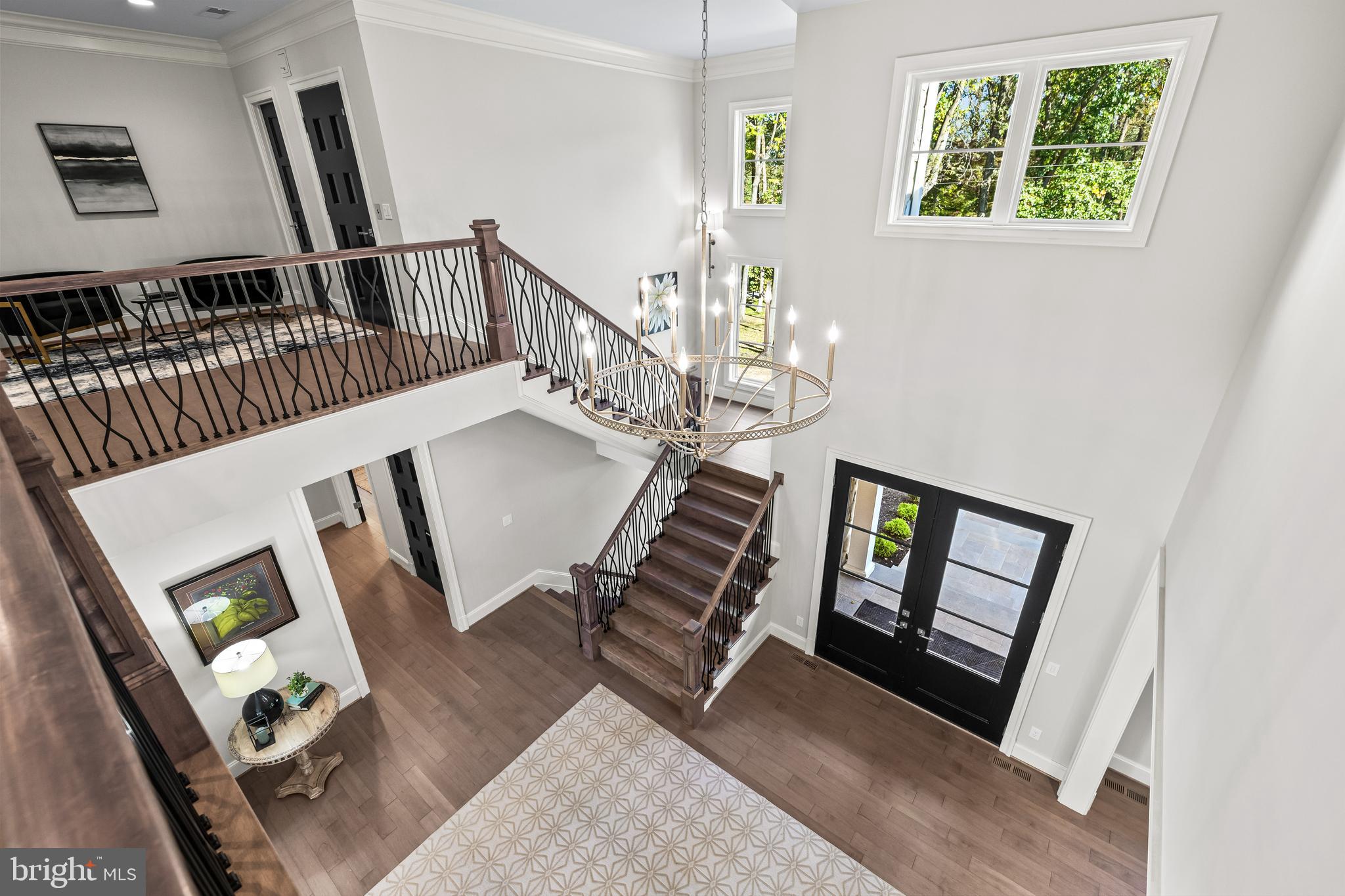314 Golf Course Road Owings Mills, MD 21117 - Photo 75 of 112 a view of an entryway with wooden floor and windows