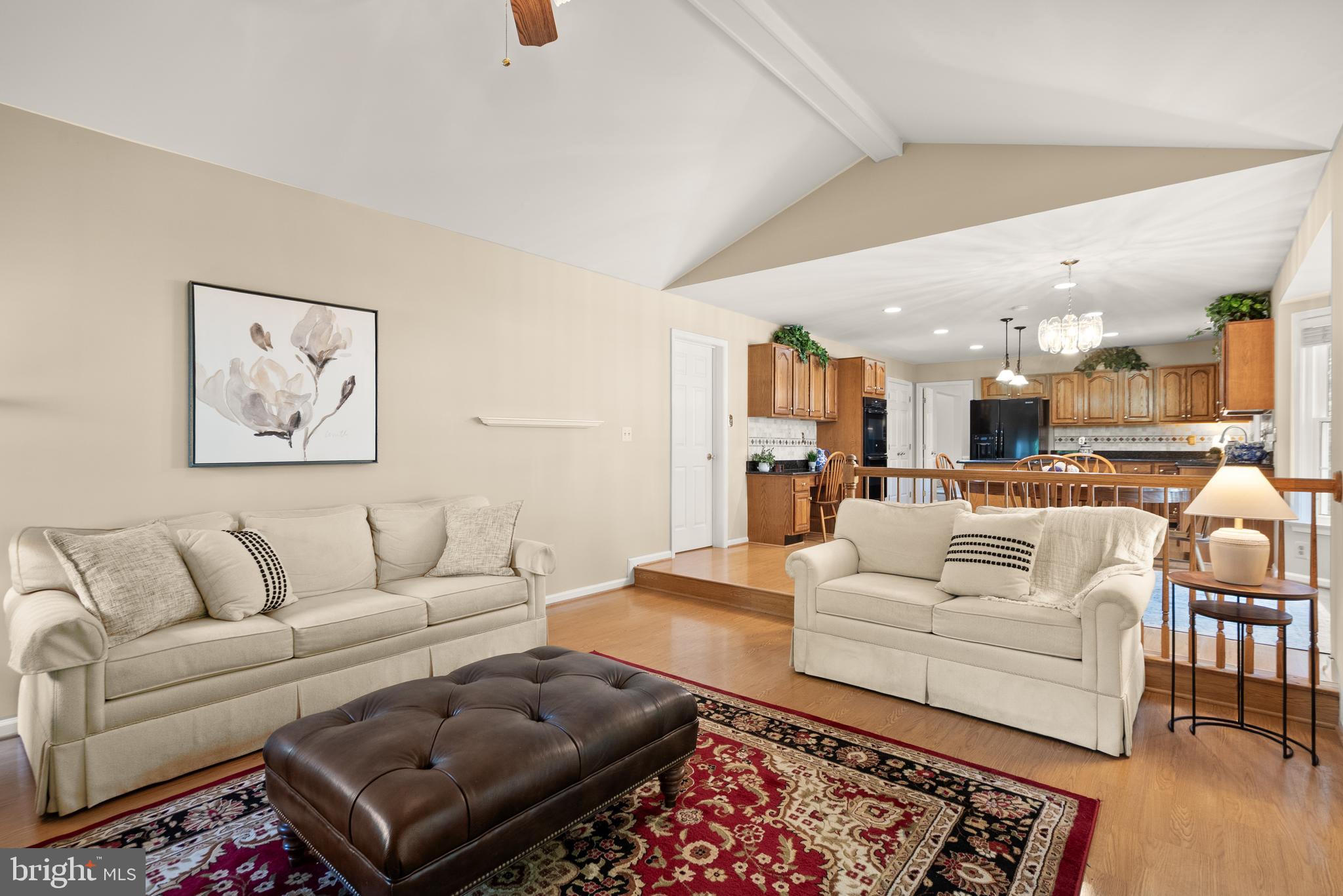 2614 Iron Forge Road Oak Hill, VA 20171 - Photo 11 of 48 Kitchen opens to the vaulted family room