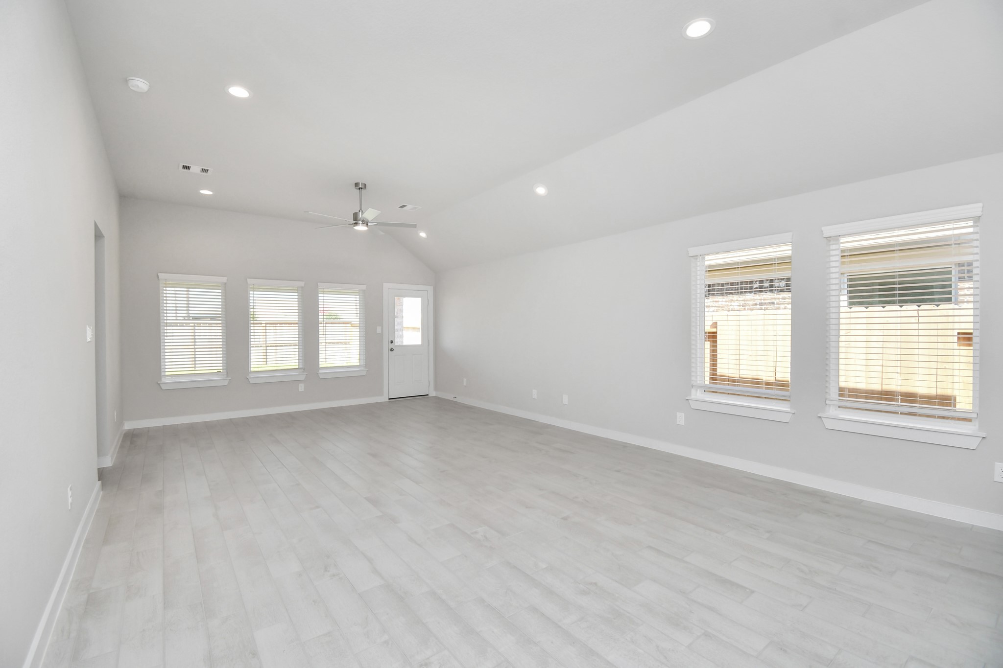 14619 Diamond Dove Lane Houston, TX 77049 - Photo 18 of 33 Make memories gathered around the table with your family and friends! This spacious dining room features elegant flooring, custom paint, and adjacent to family room and kitchen for open concept feel. Sample photo of completed home with similar floor plan. Actual colors and selections may vary.