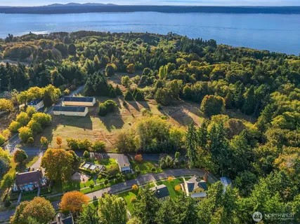a view of a green field