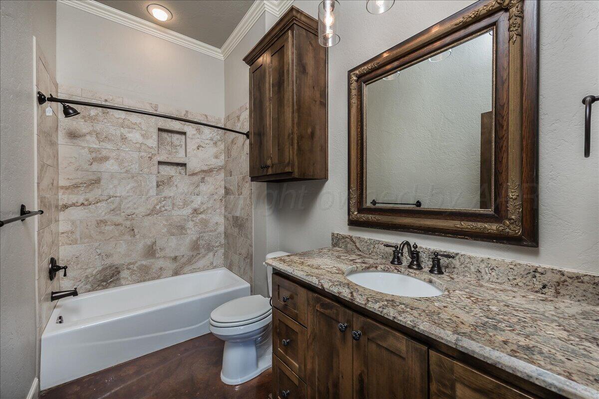103 Ranch Parkway Canyon, TX 79015 - Photo 82 of 104 31-Office Bathroom