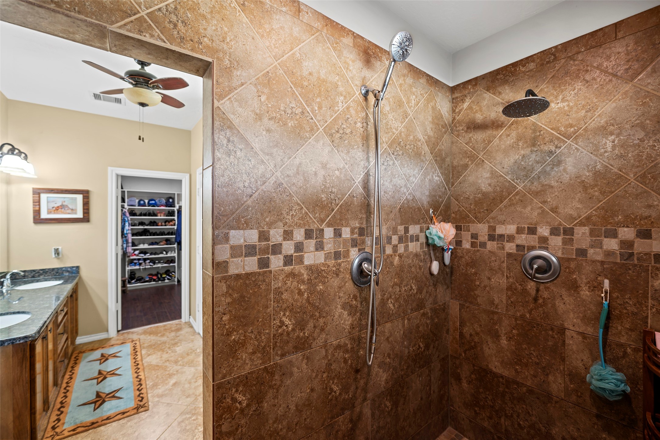 23530 Hargrave Road Hockley, TX 77447 - Photo 19 of 46 a bathroom with a shower