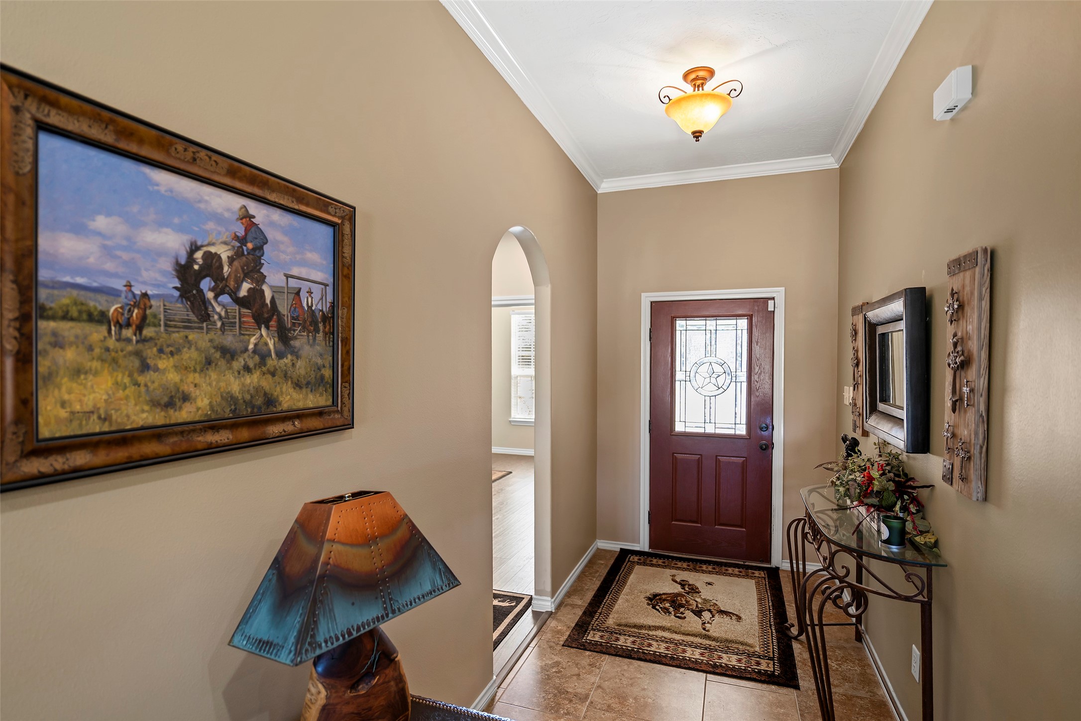 23530 Hargrave Road Hockley, TX 77447 - Photo 7 of 46 a view of a workspace with furniture and wooden floor