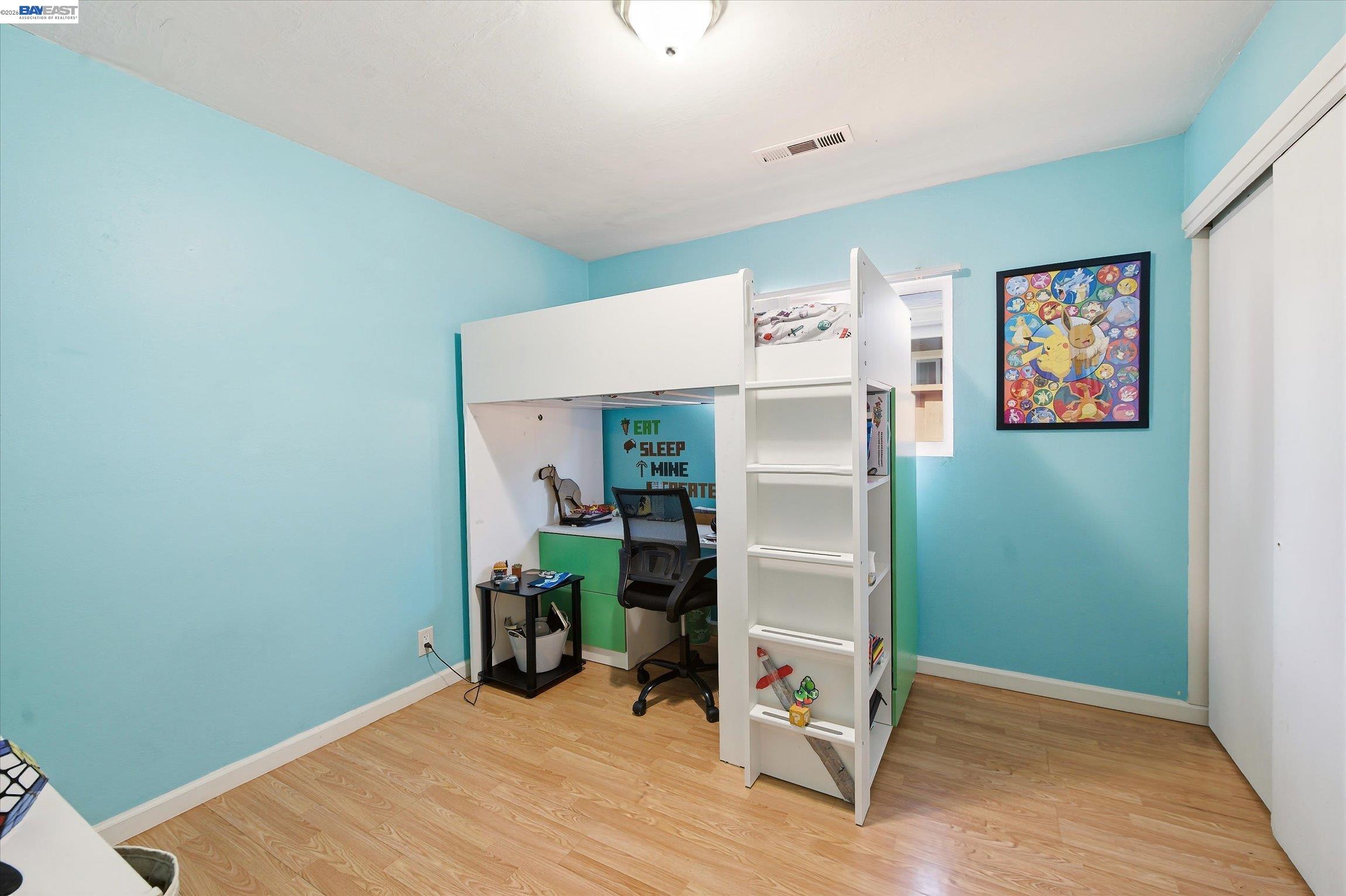 442 James Street Livermore, CA 94551 - Photo 14 of 28 a view of workspace with furniture and wooden floor
