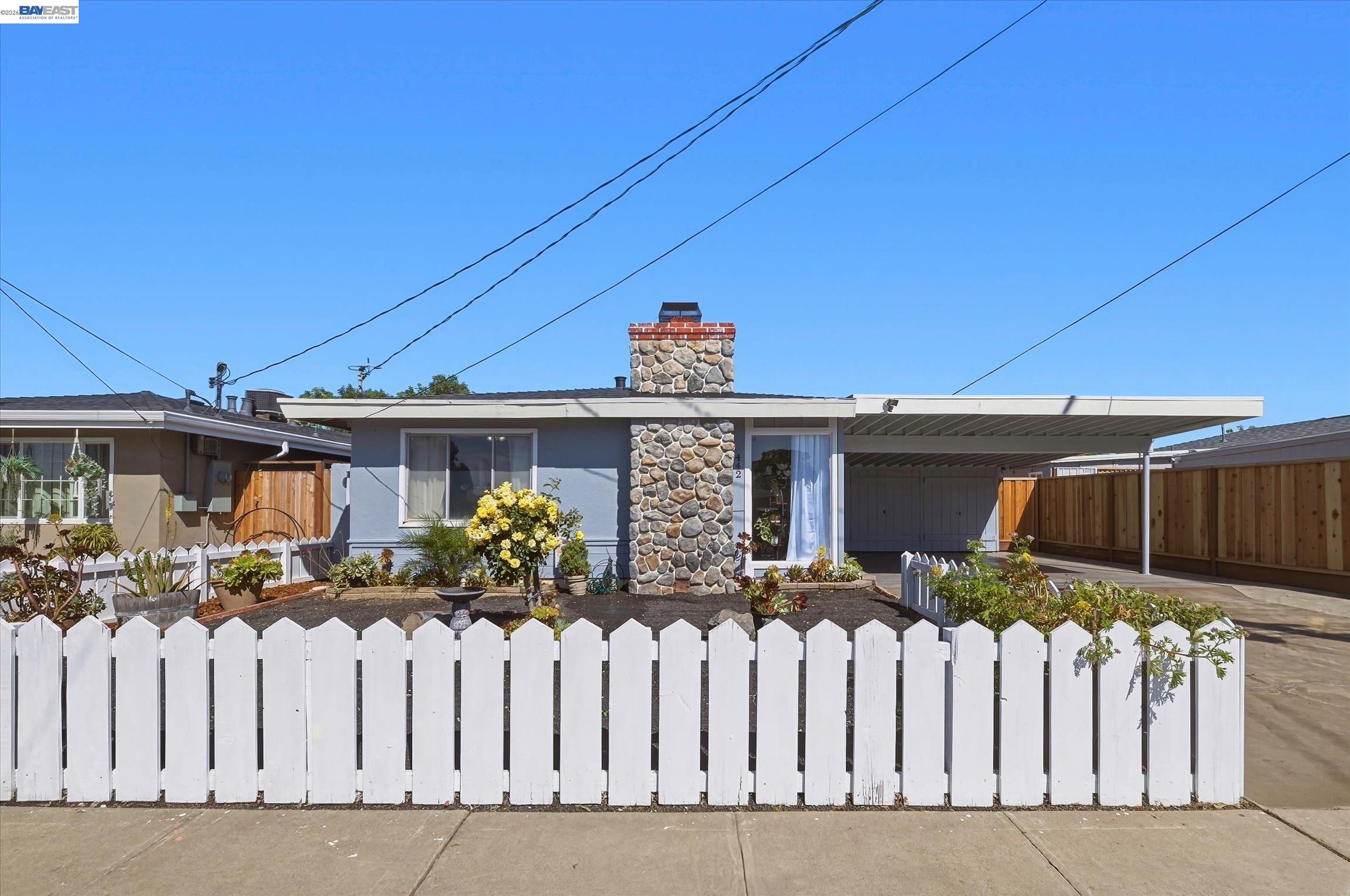 442 James Street Livermore, CA 94551 - Photo 27 of 28 a front view of house with wooden fence