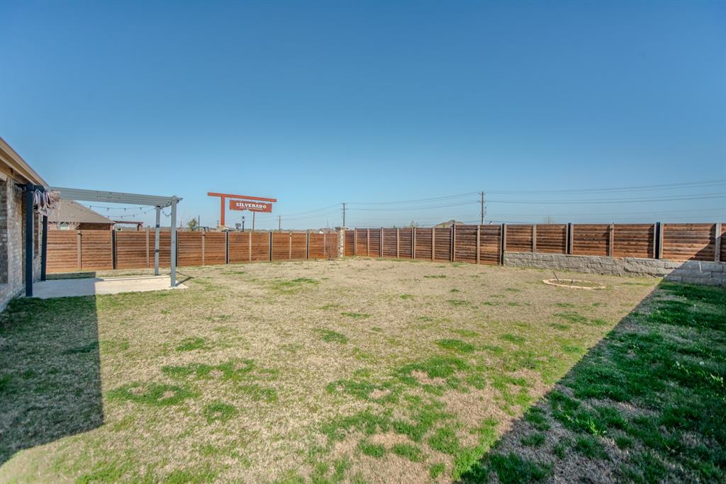 3616 Pinto Way Aubrey, TX 76227 - Photo 31 of 38 a view of a backyard