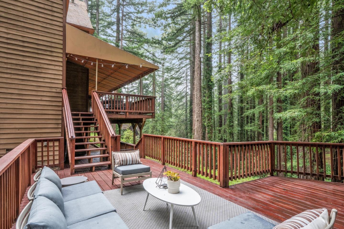 13872 Silver Sky Way Woodside, CA 94062 - Photo 68 of 78 a view of a patio on the roof deck