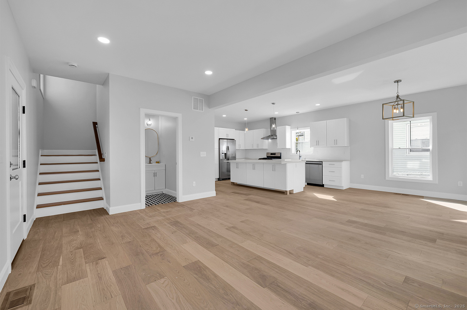 197 Vesper Street Fairfield, CT 06825 - Photo 5 of 21 a view of a kitchen with a sink and a window