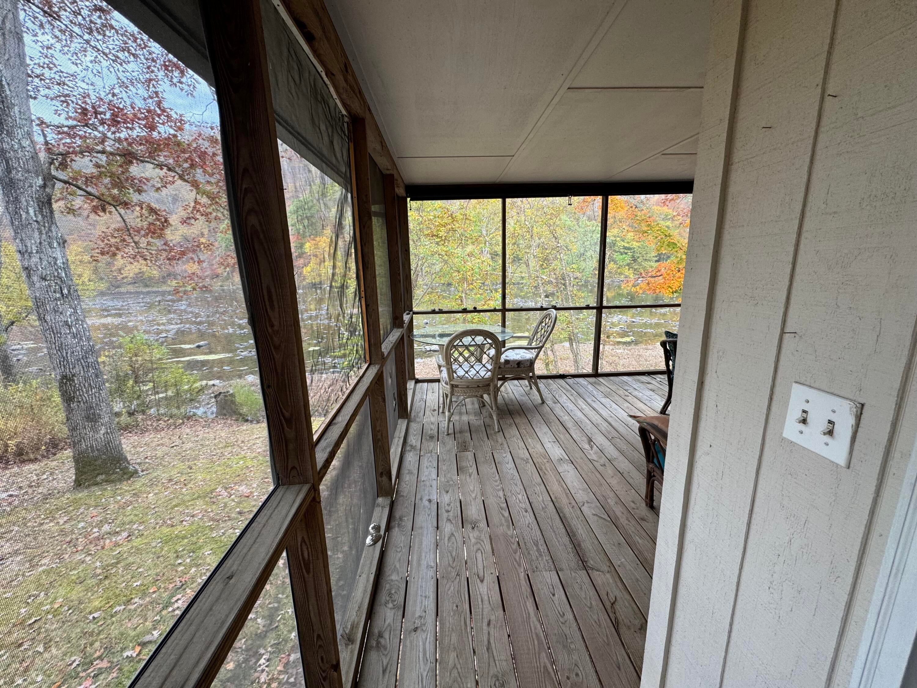 545 Doc Fox Road Forest Hill, WV 24935 - Photo 15 of 27 out to back porch- doc fox