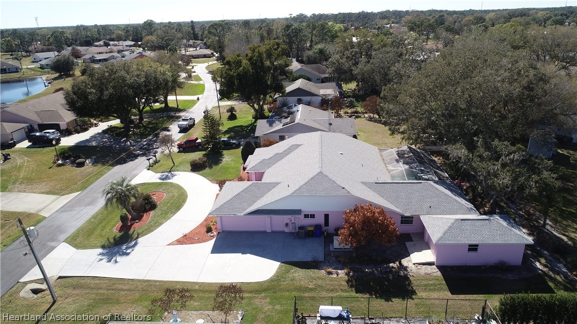 3805 Divot Road Sebring, FL 33872 - Photo 42 of 50 Side View Aerial