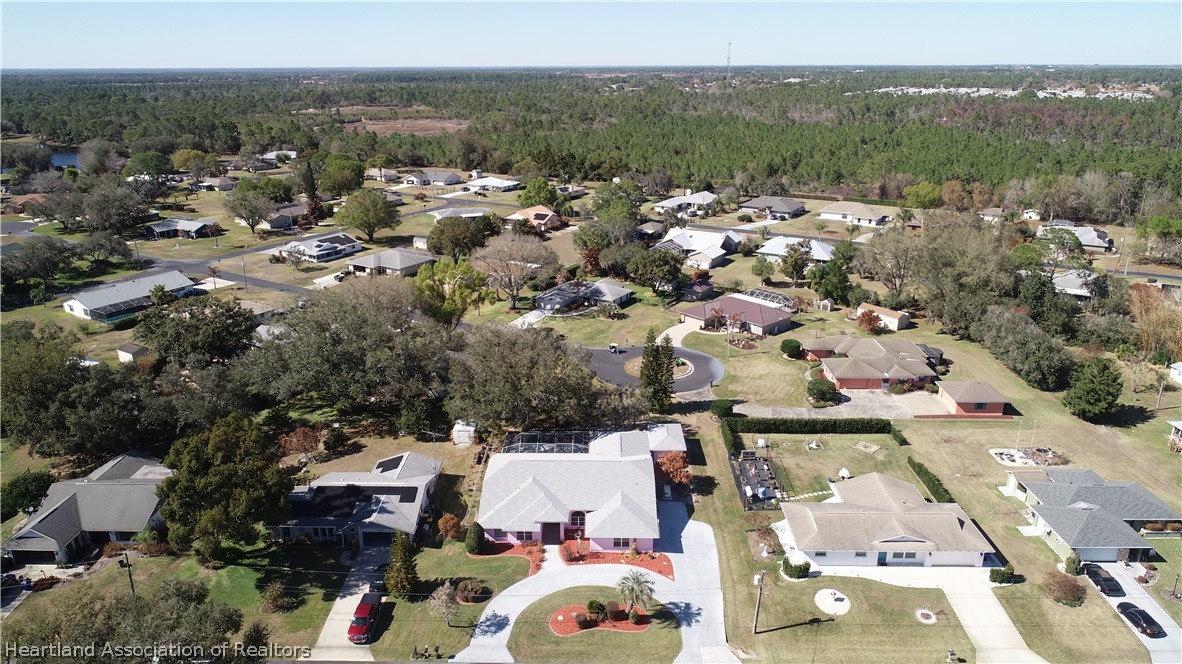 3805 Divot Road Sebring, FL 33872 - Photo 45 of 50 Front Aerial