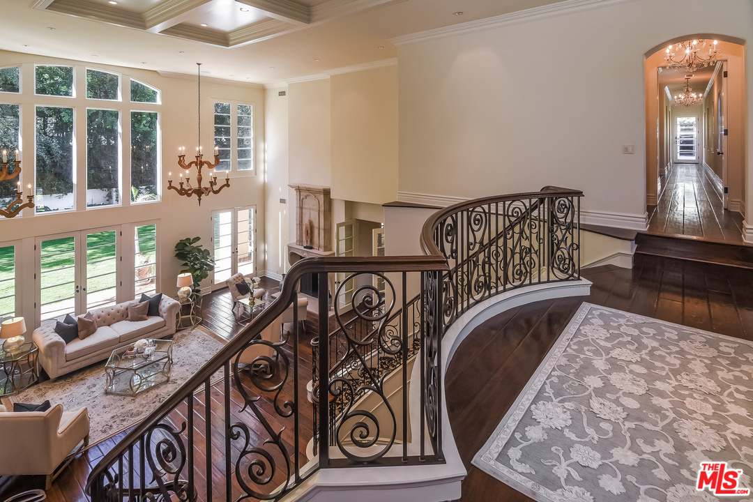 3901 Longridge Avenue Sherman Oaks, CA 91423 - Photo 20 of 51 a view of entryway and hall with wooden floor