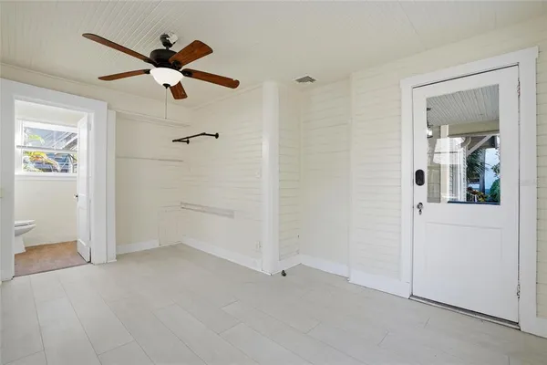 wooden floor in an empty room