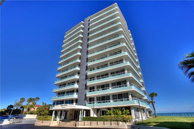 a front view of a building