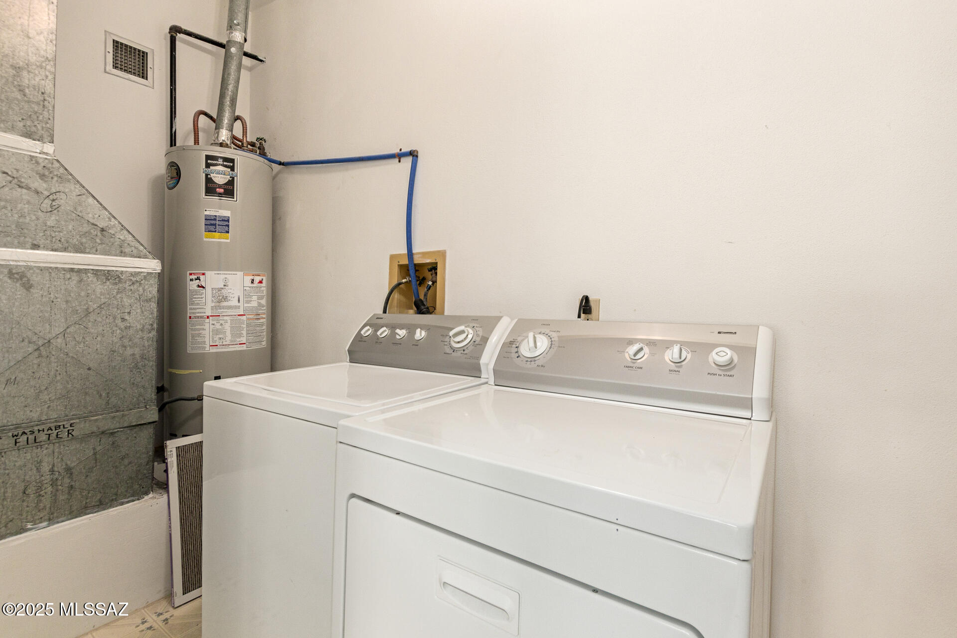 16381 South Observatory Place Vail, AZ 85641 - Photo 18 of 23 a utility room with dryer and washer