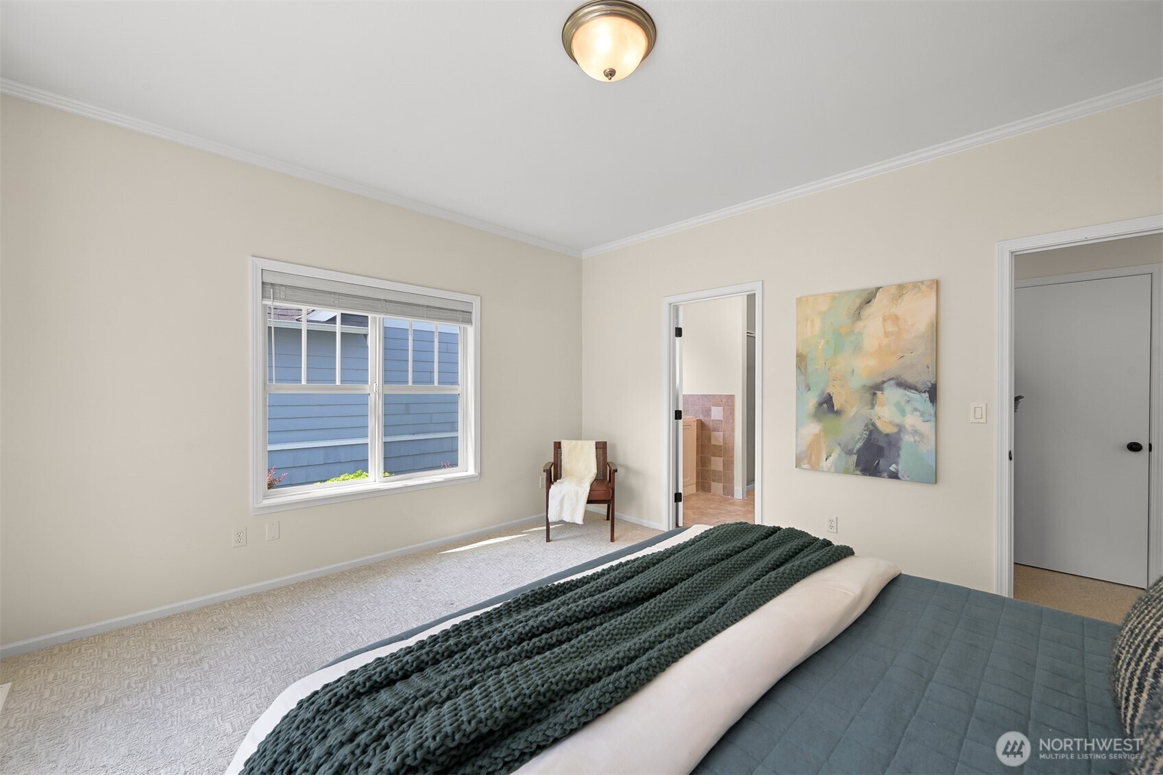 500 Fieldstone Loop, Unit 14 Lynden, WA 98264 - Photo 15 of 25 a bed room with a bed and a window