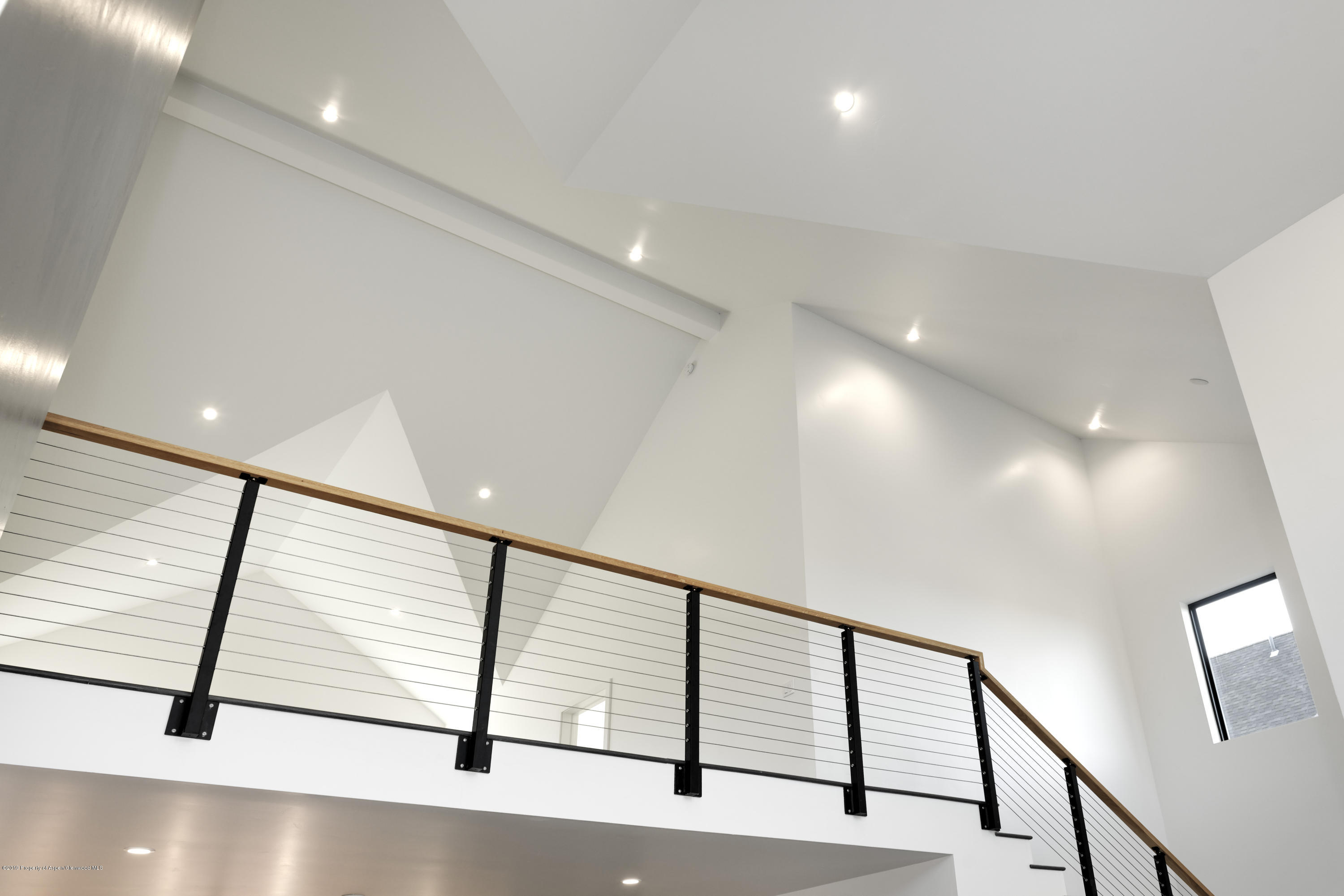 131 Valley Court Basalt, CO 81621 - Photo 5 of 42 Sleek Railing and Modern Ceiling