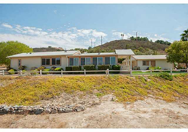 2204 Lookout Mountain Road Fallbrook, CA 92028 - Photo 21 of 25 This is a full view of the home. You can see all of the windows in the California Room & Living Room. All have expansive views of the surroundings.