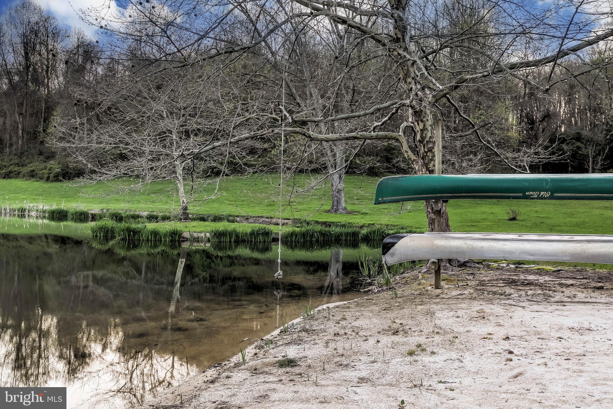 1449 Corbett Road Monkton, MD 21111 - Photo 8 of 34 a view of a backyard with plants and lake