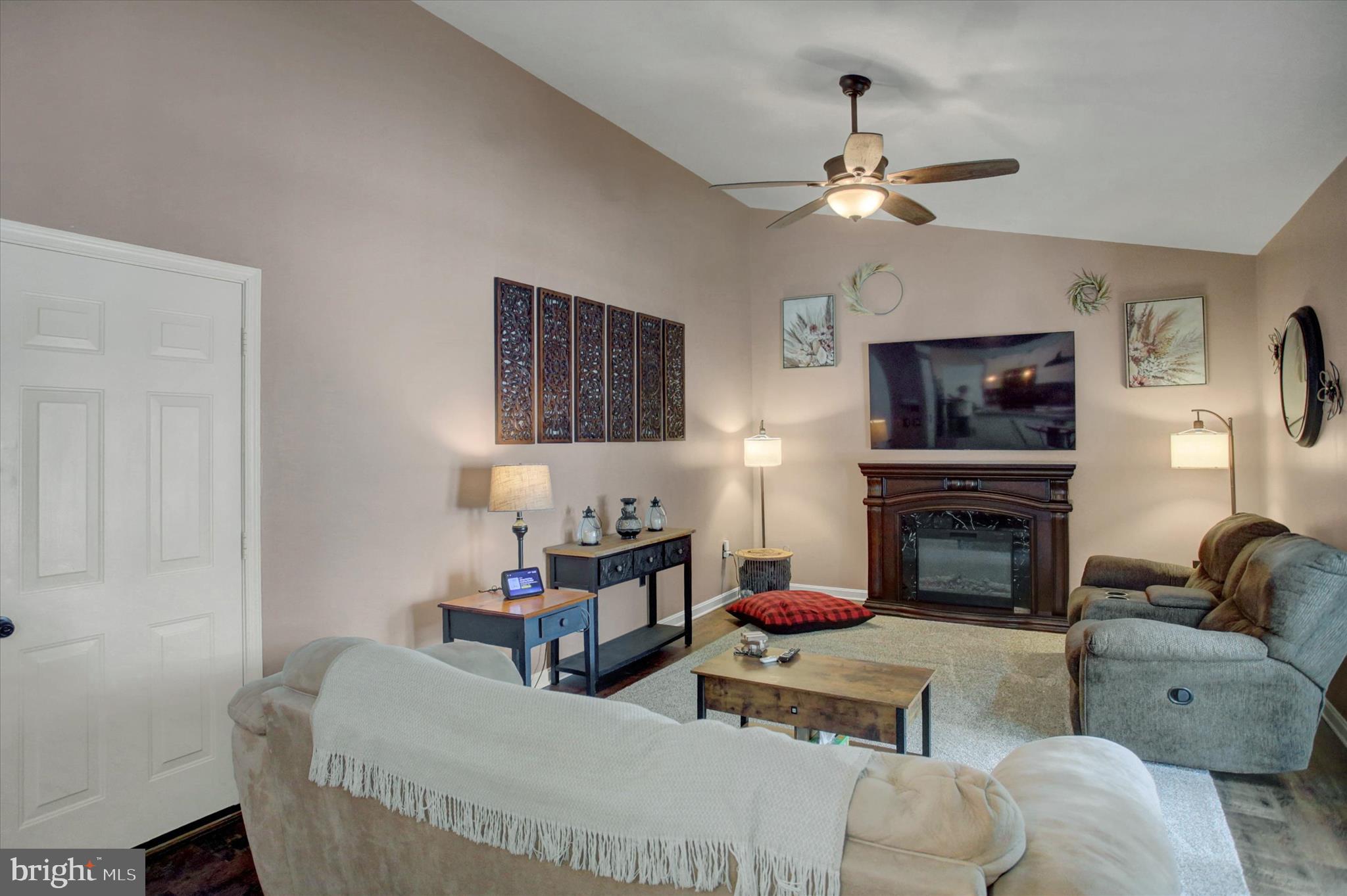 65 Ridgeview Drive Etters, PA 17319 - Photo 21 of 50 a living room with furniture and a fireplace