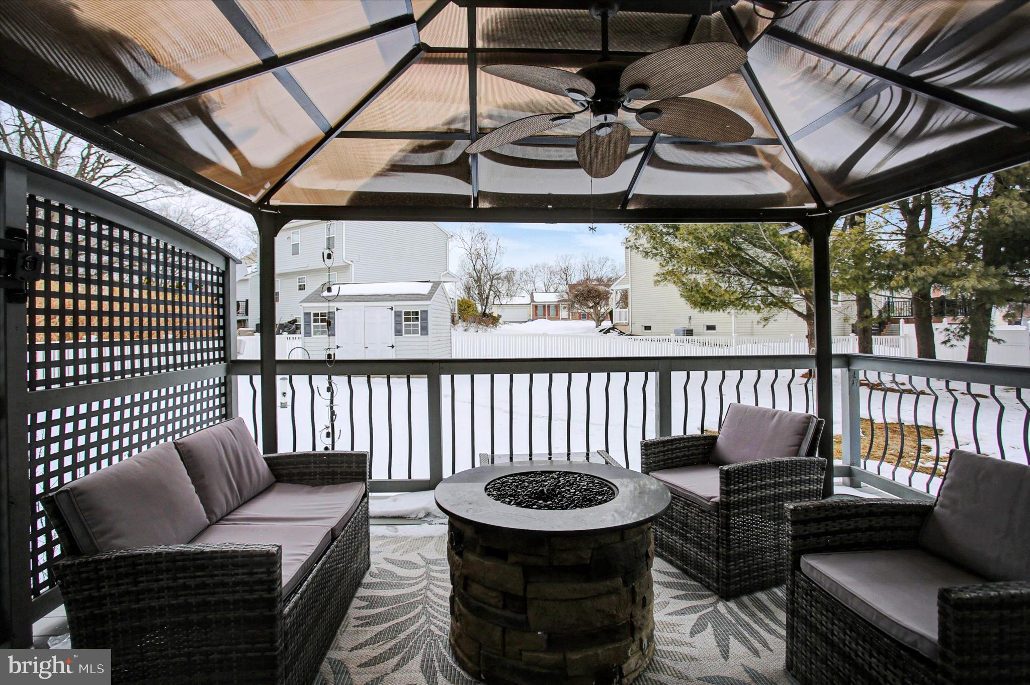 65 Ridgeview Drive Etters, PA 17319 - Photo 44 of 50 a view of a patio on the deck