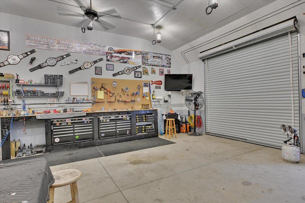 203 Tennessee Lane Bangor, CA 95901 - Photo 40 of 54 a view of a garage with storage