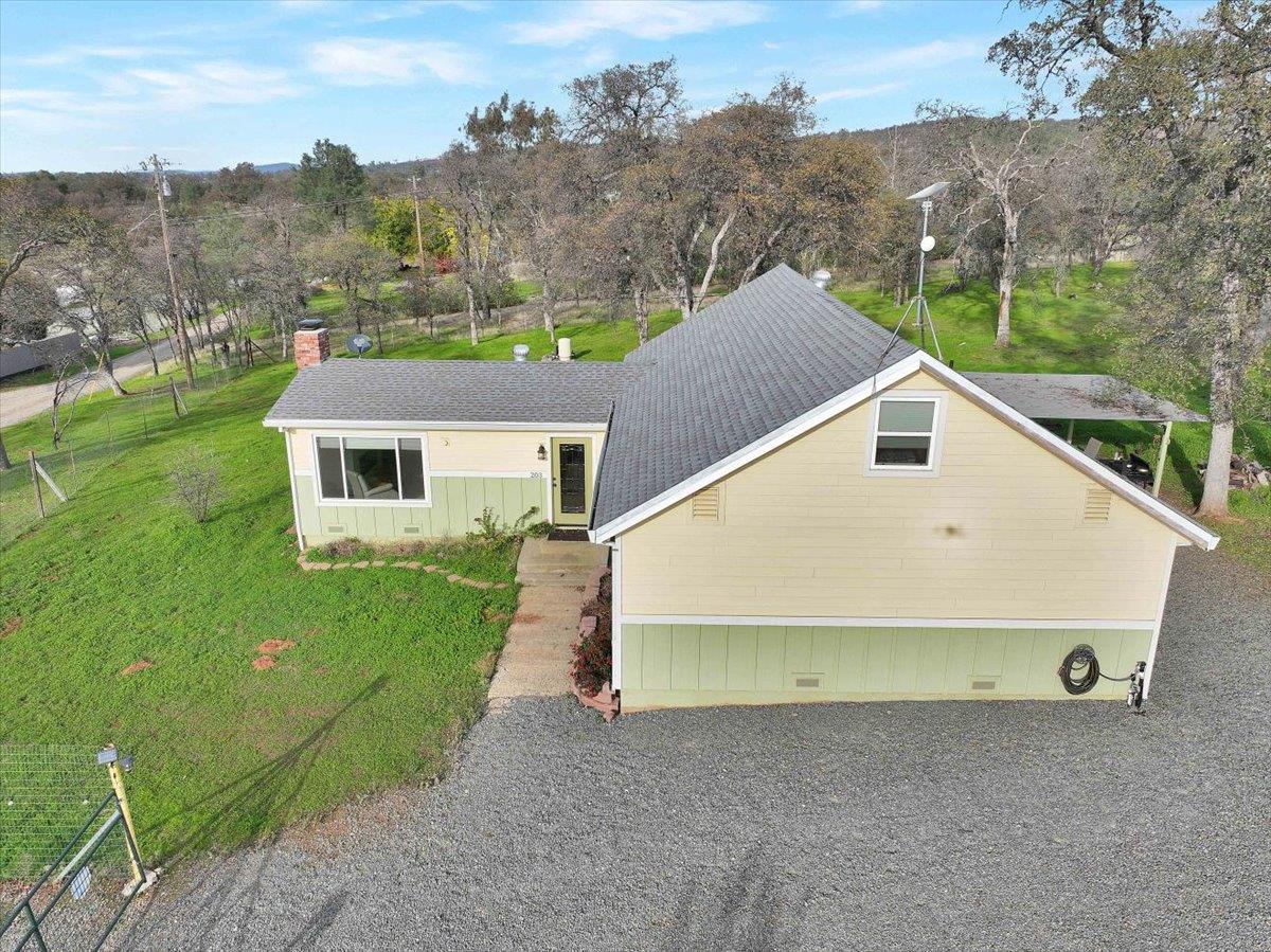 203 Tennessee Lane Bangor, CA 95901 - Photo 44 of 54 a aerial view of a house with a yard