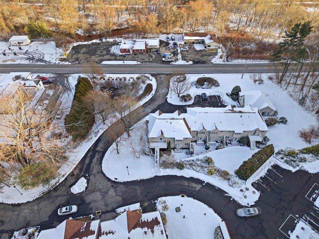 18 Palmer Road, Unit 6 Monson, MA 01057 - Photo 42 of 42 an aerial view of residential house with outdoor space and parking