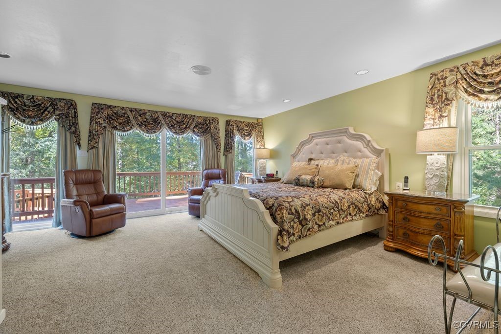 14006 Harbour Pointe Road Midlothian, VA 23112 - Photo 25 of 50 a bedroom with a bed and glass door