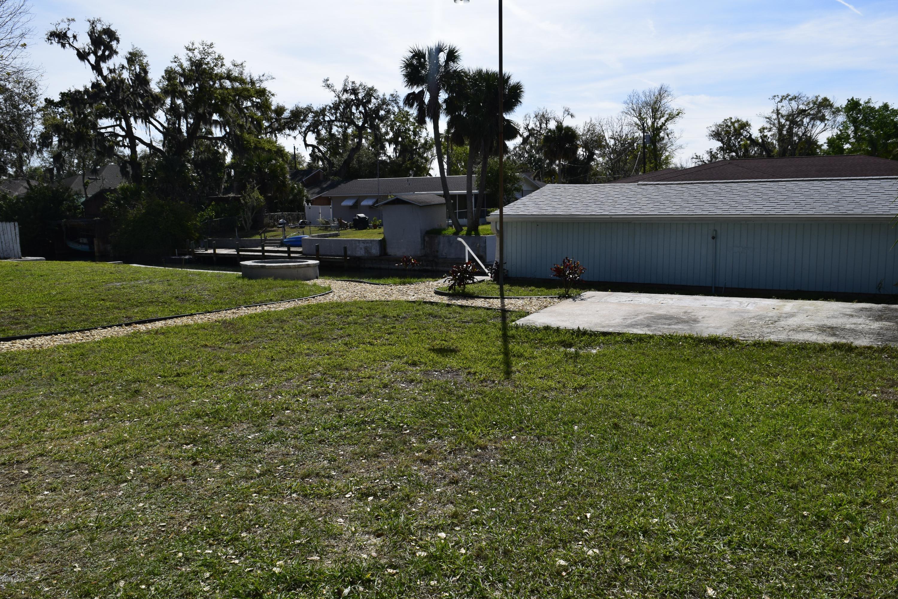 168 Azalea Road Edgewater, FL 32141 - Photo 19 of 28 Backyard