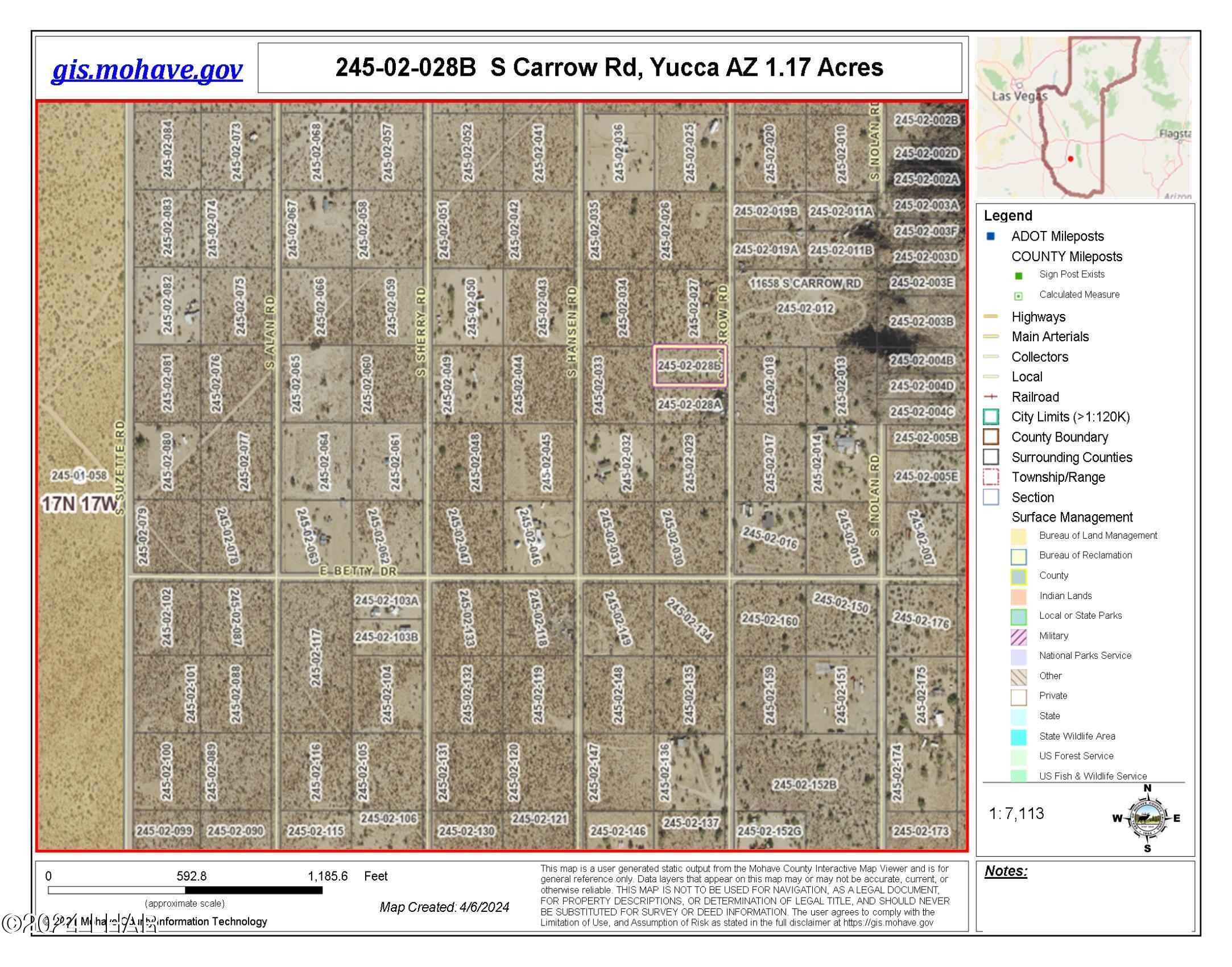 Lot 6 South Carrow Road Yucca, AZ 86438 - Photo 10 of 43 Great Neighborhood