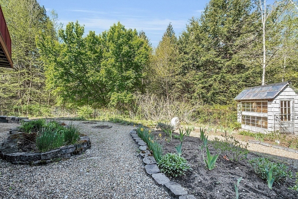 30 Page Epping, NH 03042 - Photo 33 of 42 a view of a backyard with plants and large trees