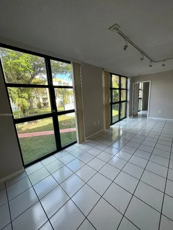 a view of a room with window