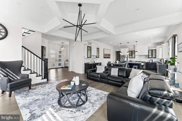 a living room with furniture or fireplace and a flat screen tv