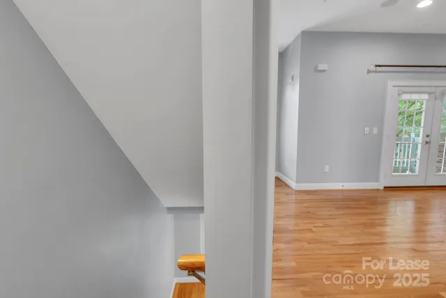 a view of room with window